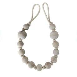 Wooden Knots Natural Tieback