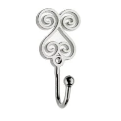 Swirl Curtain Tieback Hooks