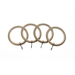 Universal Pack Of 4 19mm Curtain Rings -Curtain Series 30817652