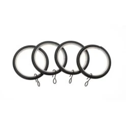 Universal Pack Of 4 19mm Curtain Rings -Curtain Series 30817653