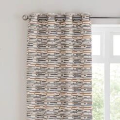 Matrix Boucle Eyelet Curtains -Curtain Series 30825372