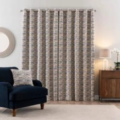 Matrix Boucle Eyelet Curtains -Curtain Series 30825372 alt04