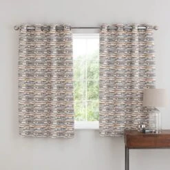 Matrix Boucle Eyelet Curtains -Curtain Series 30825372 alt05