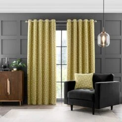 Sonora Chenille Eyelet Curtains -Curtain Series 30827382 alt01