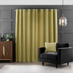 Sonora Chenille Eyelet Curtains -Curtain Series 30827382 alt04
