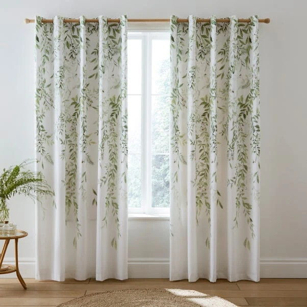 Willow Trail Blackout Eyelet Curtains 10 Willow Trail Blackout Eyelet Curtains - Image 8