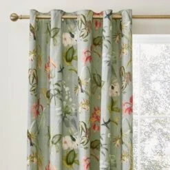 Fresh Botanical Eyelet Curtains -Curtain Series 30830389
