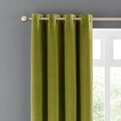 Clara Velvet Eyelet Curtains -Curtain Series 30831050 alt01