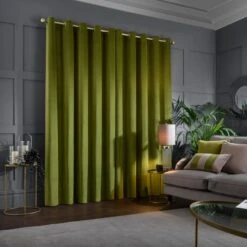 Clara Velvet Eyelet Curtains -Curtain Series 30831050 alt04