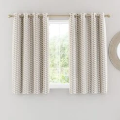 Arbour Cut Velvet Eyelet Curtains 32 Arbour Cut Velvet Eyelet Curtains -Curtain Series 30831078 alt05