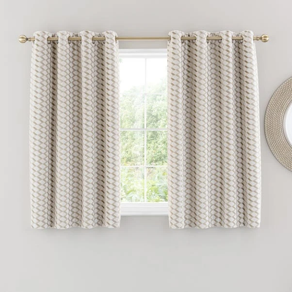 Arbour Cut Velvet Eyelet Curtains 13 Arbour Cut Velvet Eyelet Curtains - Image 11
