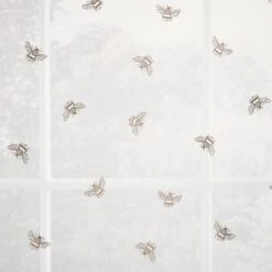 Golden Bees Slot Top Voile Panel -Curtain Series 30831577 alt02