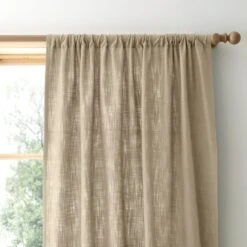Arthur Recycled Slot Top Single Voile Panel -Curtain Series 30831734
