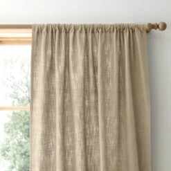 Arthur Recycled Slot Top Single Voile Panel -Curtain Series 30831735