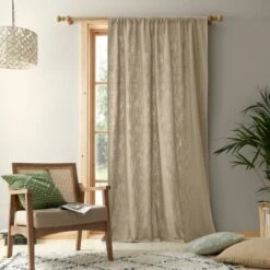 Arthur Recycled Slot Top Single Voile Panel -Curtain Series 30831735 alt04