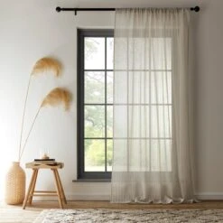 Lucia Slot Top Voile Panel -Curtain Series 30835722 alt01