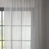 Reluxed Metallic Slot Top Single Voile Panel 2 Reluxed Metallic Slot Top Single Voile Panel -Curtain Series 30838019