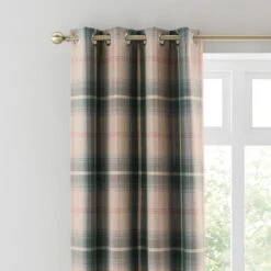Highland Check Eyelet Curtains -Curtain Series 30839557