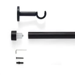 Trinity Fixed Metal Eyelet Curtain Pole -Curtain Series 30846027 alt02