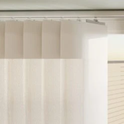 Sheer And Shade Cordless White Vertical Blind -Curtain Series 30846083 alt04