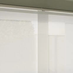 Textured White Panel Blind -Curtain Series 30846085 alt04