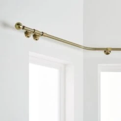 Ashton Metal Eyelet Bay Curtain Pole -Curtain Series 30847620