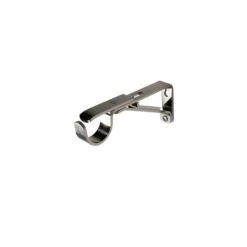 Ashton Pack Of 2 Metal Bay Pole Brackets -Curtain Series 30847622