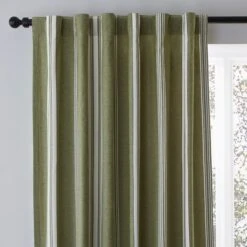 Pensford Stripe Slot Top Curtains 38 Pensford Stripe Slot Top Curtains -Curtain Series 30868441
