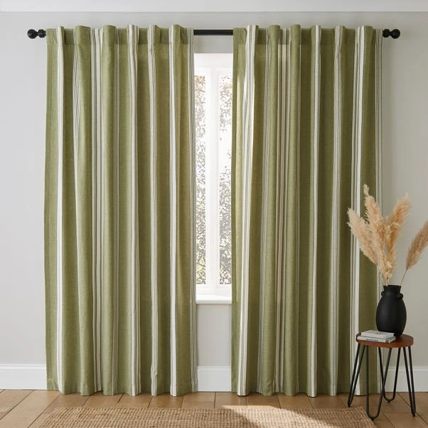 Pensford Stripe Slot Top Curtains 20 Pensford Stripe Slot Top Curtains - Image 18