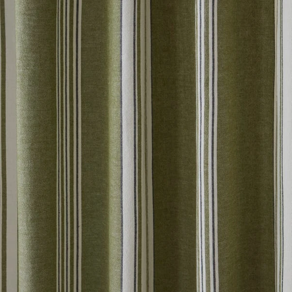 Pensford Stripe Slot Top Curtains 21 Pensford Stripe Slot Top Curtains - Image 19