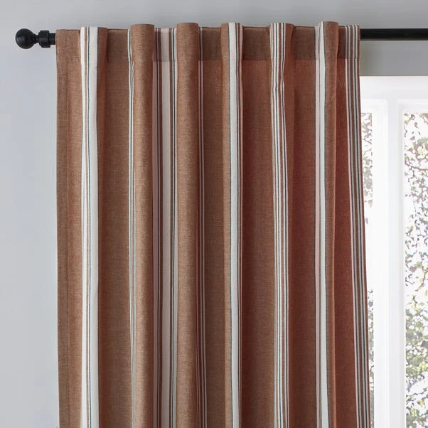 Pensford Stripe Slot Top Curtains 11 Pensford Stripe Slot Top Curtains - Image 9