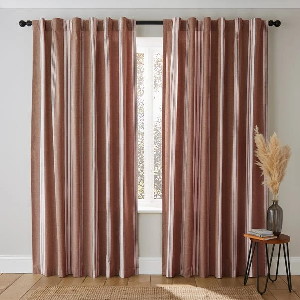 Pensford Stripe Slot Top Curtains 8 Pensford Stripe Slot Top Curtains - Image 6