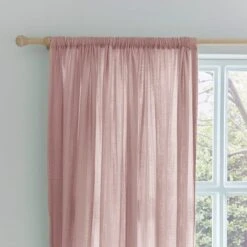 Cotton Muslin Slot Top Curtains -Curtain Series 30870819