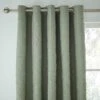 Filey Leaf Blackout Eyelet Curtains -Curtain Series 30871284