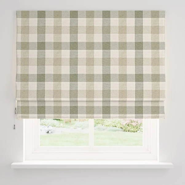 Large Check Daylight Roman Blind 16 Large Check Daylight Roman Blind - Image 14