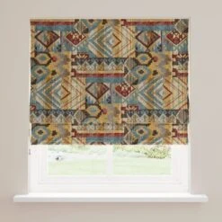 Evander Red Roman Blind 35 Evander Red Roman Blind -Curtain Series 30873437 alt02