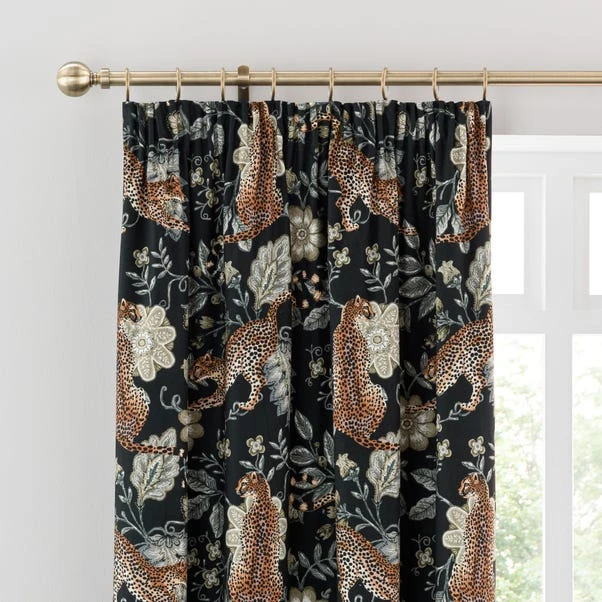 Paradise Cheetah Pencil Pleat Curtains 17 Paradise Cheetah Pencil Pleat Curtains - Image 15