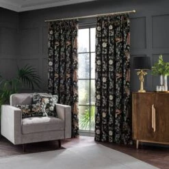 Paradise Cheetah Pencil Pleat Curtains 37 Paradise Cheetah Pencil Pleat Curtains -Curtain Series 30874026 alt01