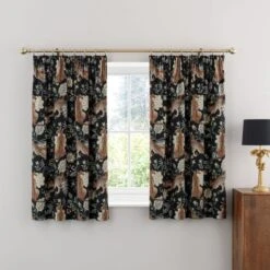 Paradise Cheetah Pencil Pleat Curtains 33 Paradise Cheetah Pencil Pleat Curtains -Curtain Series 30874027 alt05