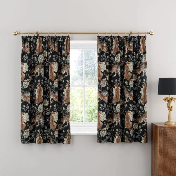 Paradise Cheetah Pencil Pleat Curtains 14 Paradise Cheetah Pencil Pleat Curtains - Image 12