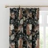 Paradise Cheetah Pencil Pleat Curtains -Curtain Series 30874364
