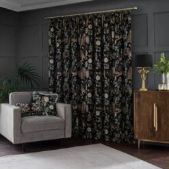Paradise Cheetah Pencil Pleat Curtains 25 Paradise Cheetah Pencil Pleat Curtains -Curtain Series 30874364 alt04