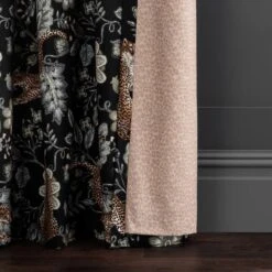 Paradise Cheetah Pencil Pleat Curtains 27 Paradise Cheetah Pencil Pleat Curtains -Curtain Series 30874364 alt06