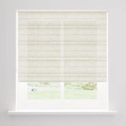 Semi Sheer Durbury Natural Roller Blind -Curtain Series 30874612 alt02