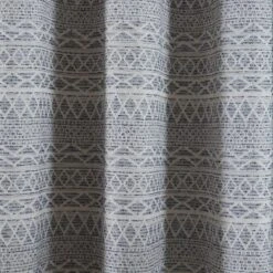 Leda Geometric Eyelet Curtains 40 Leda Geometric Eyelet Curtains -Curtain Series 30875465 alt02