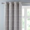 Leda Geometric Eyelet Curtains