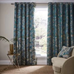 Tropical Paradise Eyelet Curtains -Curtain Series 30875758 alt01