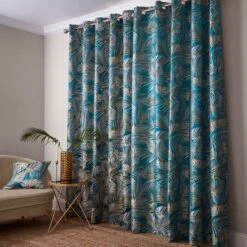 Tropical Paradise Eyelet Curtains -Curtain Series 30875787 alt04