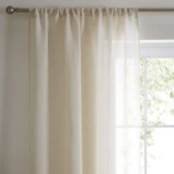Herringbone Slot Top Voile Panel 20 Herringbone Slot Top Voile Panel -Curtain Series 30876227