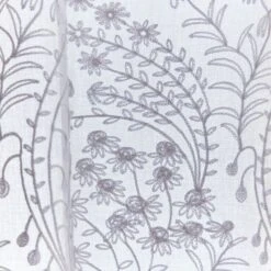 Spring Flowers Slot Top Voile Panel -Curtain Series 30876242 alt02